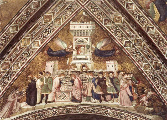 GIOTTO di Bondone Franciscan china oil painting image